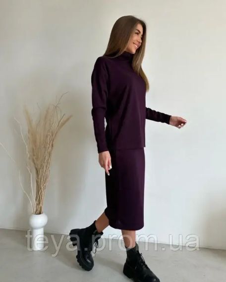 Костюм цвет фиолетовый размеры S, M, L, XL FI_008617 | Зображення 1