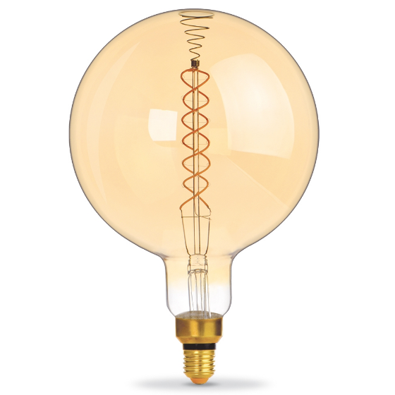 Лампа G200 8W E27 2200К 220V Filament ASD LED Videx | Зображення 3