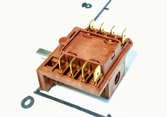 Переключатель пятипозиционный АС 424 А "Argenson" (Турция) | Зображення 3