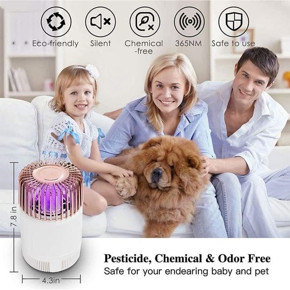 Уничтожитель насекомых и комаров Thanos Attractant с ультрафиолетовым светом | Зображення 4