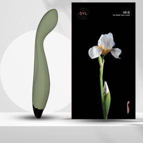 Вібратор для точки G SYL IRIS – чуттєва стимуляція для яскравих відчуттів, колір OLIVE