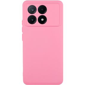 Чехол Silicone Cover Lakshmi Full Camera (A) для Xiaomi Poco X6 Pro Розовый / Pink