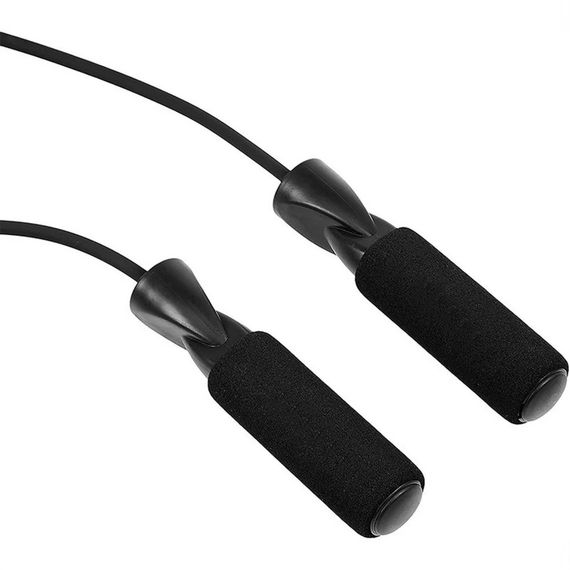 Скакалка з підшипниками "Basic" TI-R-5102 чорна | Зображення 1