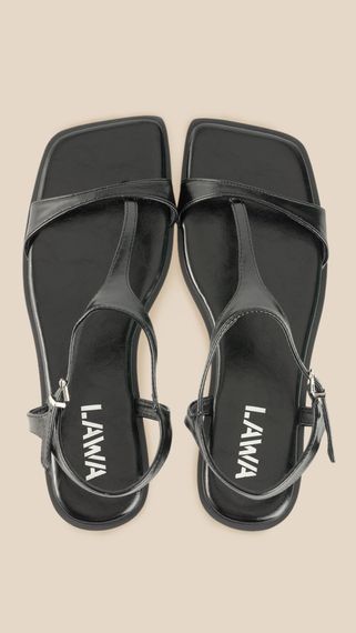 Босоніжки жіночі LAWA WBS02313 41 Чорний shop (2000999524684) | Зображення 7