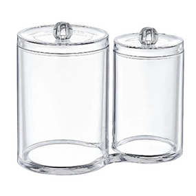 Органайзер для ватних дисків і паличок подвійний ELIF