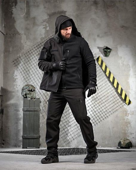 Тактичний костюм софтшел 6в1 поліція ПП7865 | Зображення 4