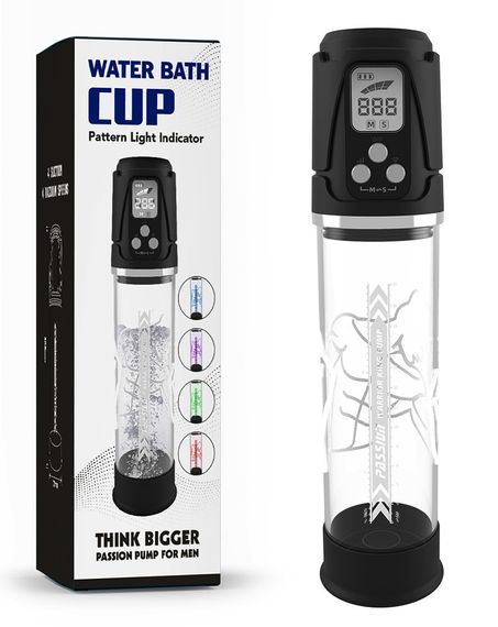Водонепроникна, автоматична вакуумна помпа із зарядкою від USB CANWIN Water Batch Cup LCD, P419AU Sex Aura