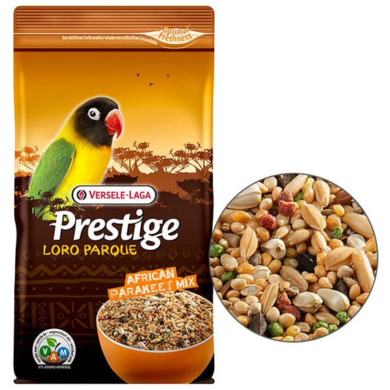 Корм Versele-Laga Prestige Loro Parque African Parakeet Mix для карликовых видом африканских попугаев 1 кг