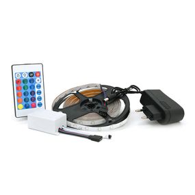 Комплект светодиодной ленты 3528 RGB 5 метров, пульт, блок питания
