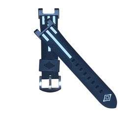 Силіконовий ремінець Primolux Dart для годинника Xiaomi Amazfit T-Rex (A1918) / T-Rex Pro (A2013) - Black&White