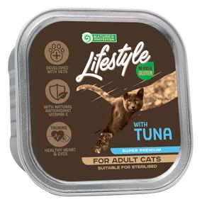 Вологий корм для дорослих стерилізованих котів з тунцем Nature's Protection Lifestyle adult (suitable for sterilized) with Tuna, 85 г