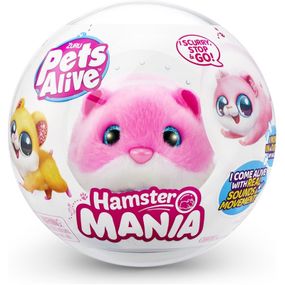 Интерактивная игрушка Pets &amp; Robo Alive S1 - Забавный хомячок (розовый) (9543-2)