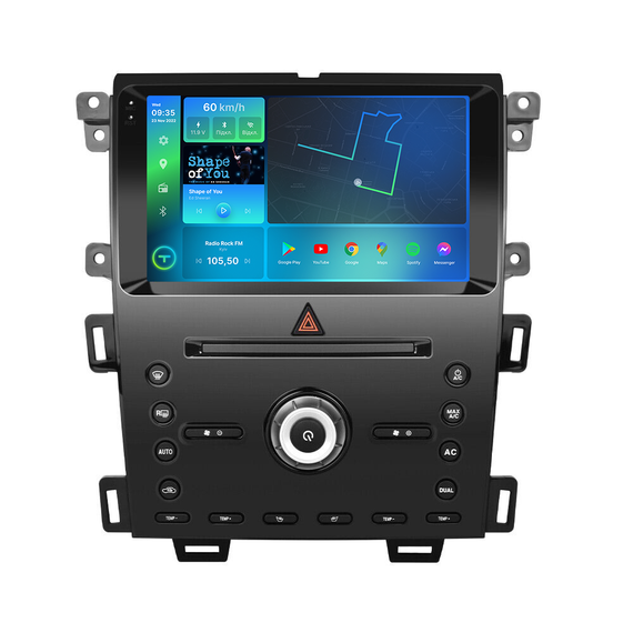 Штатна магнітола Torssen 2K Ford Edge 2015-2018 F9432 4G Carplay DSP з кнопками | Зображення 1