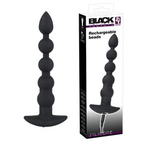 Анальний стимулятор - Black Velvets Rechargeable Beads