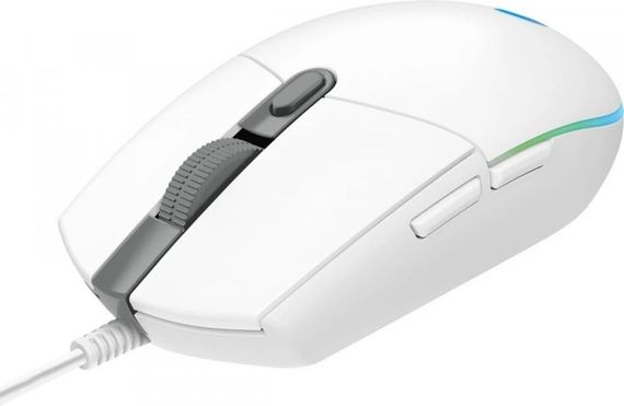 Мышь компьютерная безпроводная Logitech G102 Lightsync USB White L910-005824 белая | Зображення 2