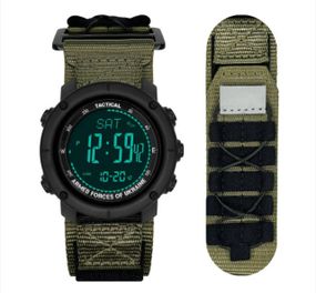 Чоловічий годинник Awarder 036 Nylon Pro Black-Army Green 1202-0102
