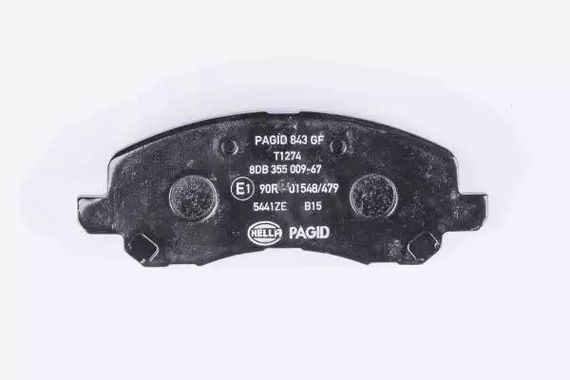 Колодки передні гальмівні Lancer VIII/Outlander II/Peugeot 4008 08-, HELLA PAGID (8DB355009671) | Зображення 3