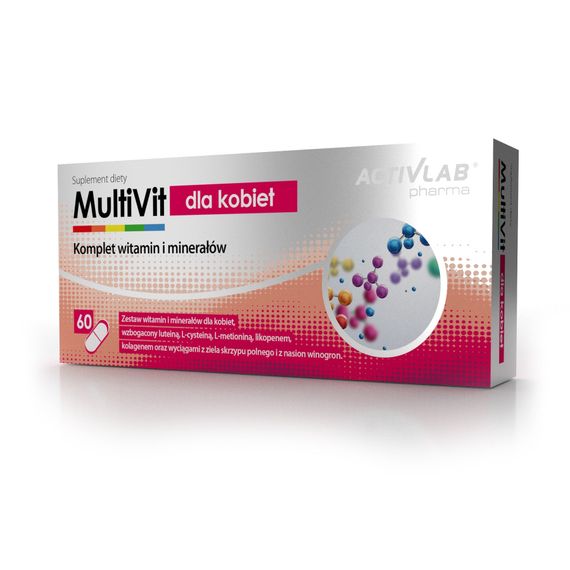 Activlab Pharma MultiVit for Women 60 caps