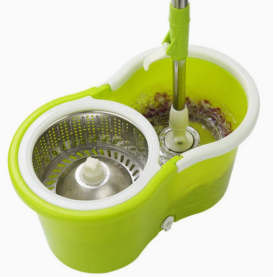 Швабра с ведром вращающаяся на 360° Rotary Mop Wash X ∙ Турбо-швабра 360° Rotary Mop Wash X с отжимом | Зображення 5