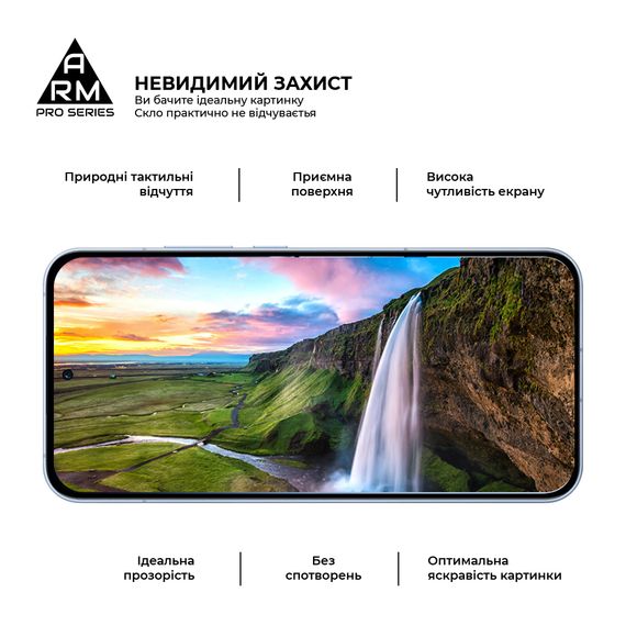 Скло захисне Armorstandart Pro OPPO Reno13 5G Black (ARM81869) | Зображення 3