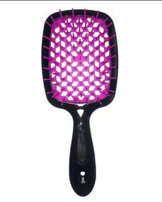 Гребінець для волосся Janeke 1830 Superbrush The Original Italian 71SP226 FUX Черна фуксія