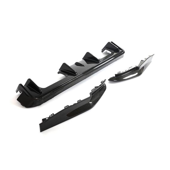 Диффузор заднего бампера V5 (для G82/G83, Карбон) для BMW 4 серия G22/23/26 2020- гг | Зображення 5