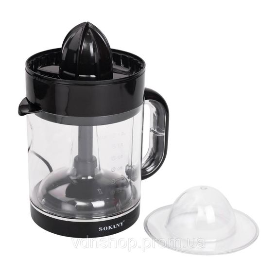 Соковижималка для цитрусових електрична 30 Вт 1.2 л прес для апельсинів Sokany SK-CZ-626 | Зображення 5