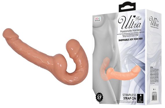 Страпон безремневой BAILE - STRAPLESS Strap On, BW-022080 Sex Aura | Зображення 1