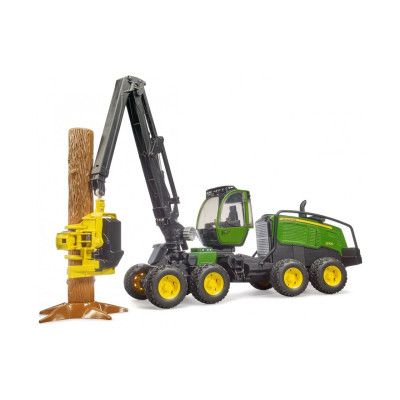 Спецтехника Bruder Харвестер John Deere 1270G с 1 бревном (02135) | Зображення 7