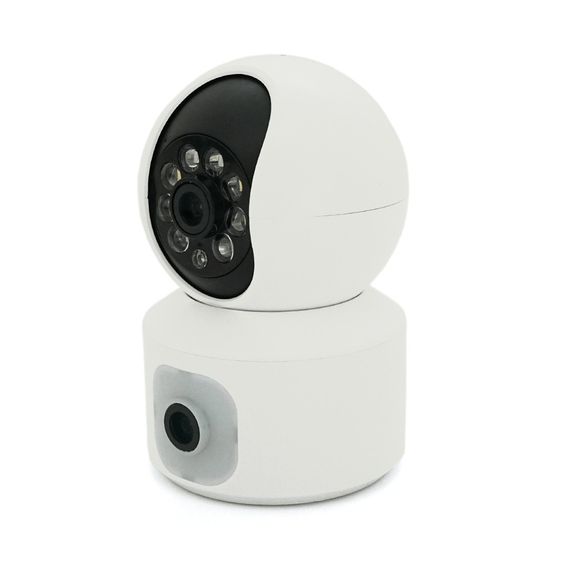 2 + 2 Мп Wi-Fi видеокамера внутренняя двумя объективами SD/карта PiPo