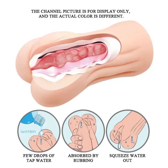 Мастурбатор-вагіна Crazy Bull - Manga Vagina Masturbator Flesh, BM-009205K sexstyle | Зображення 8