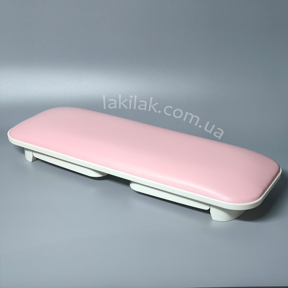 Підлокітник для манікюру рожевий (складні ніжки) + килимок | Зображення 1