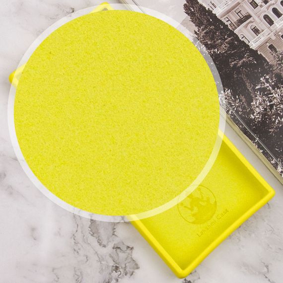 Чехол Silicone Cover Lakshmi Full Camera (AAA) для Samsung Galaxy S24 Ultra Желтый / Yellow | Зображення 3