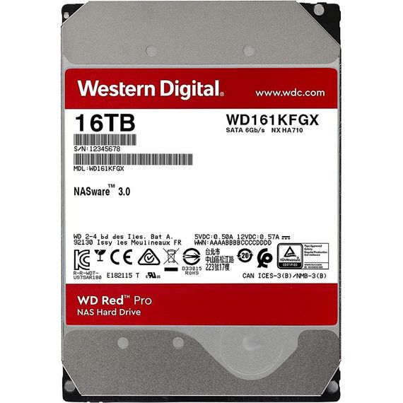 Жорсткий диск 3.5" 16TB WD (WD161KFGX) | Зображення 1