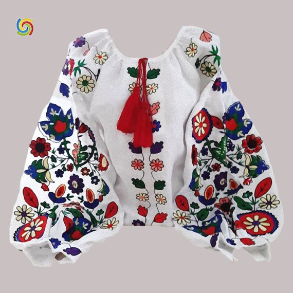 Рубашка Украинская вышиванка  555297613 цвет белый размер 4XL