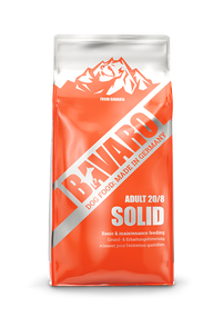 Josera BAVARO SOLID 20/8 ADULT. Йозера баваро солід 20/8 єдул для робочих та зрілих собак 18 кг