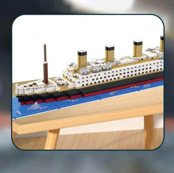 Конструктор корабель Titanic (1878 деталей) | Зображення 6