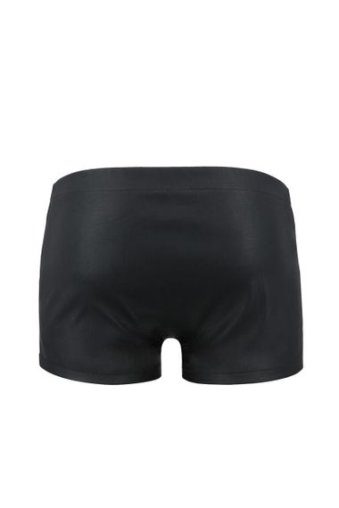 Чоловічі шкіряні боксери із заклепками Passion 048 SHORT DAVID L/XL Black sexstyle | Зображення 3