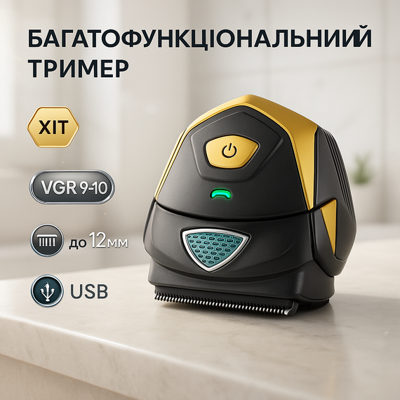 Електрична машинка для стрижки з насадками VGR, Машинки для стрижки професійні машини EC-17