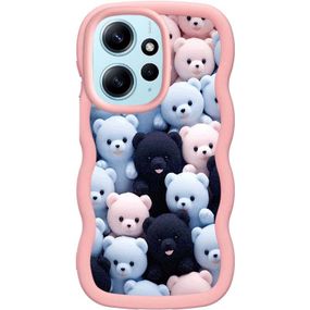 Чехол TPU Cloudy Pictures для Xiaomi Redmi Note 12 4G Bears