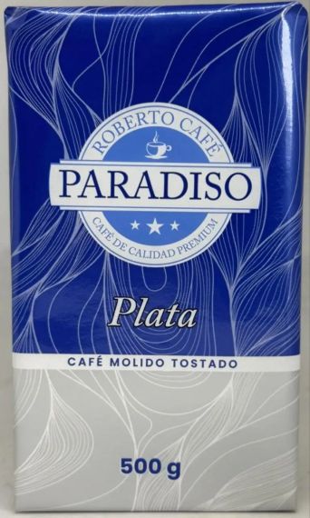 Крепкий натуральный молотый кофе Paradiso Silber, 500г, Германия