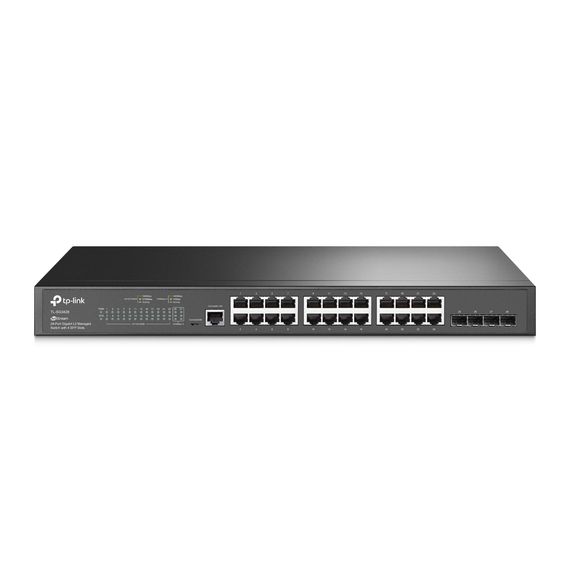 Комутатор TP-Link SG3428 24xGE, 4xSFP, Керований L2 (SG3428)