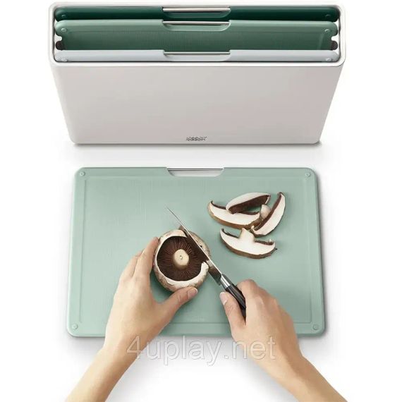 Набір з 4-х обробних дошок Джозеф Джозеф Joseph Joseph Folio Cutting Board Set Large 60197 Оригінал | Зображення 6