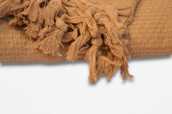 Покрывало Saheser Mona 220 х 240 см. Hardal | Зображення 1