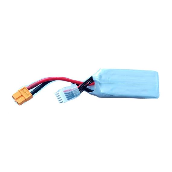 Акумулятор HLK 14.8v 1500 mAh Li-Po 4s 100C XT60 акумулятор для квардокоптерів дронів | Зображення 3