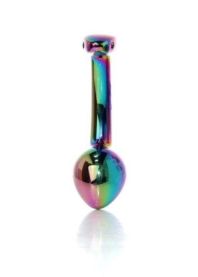 Анальна пробка - Jewellery Multicolour Curved Plug L | Зображення 1