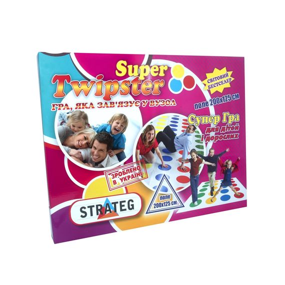 Развлекательная игра для компании "Super Twipster" 11386 поле 200х125 см