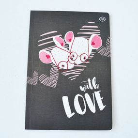 Блокнот 4Profi  "With love", one 40  арк. формат А5 902200