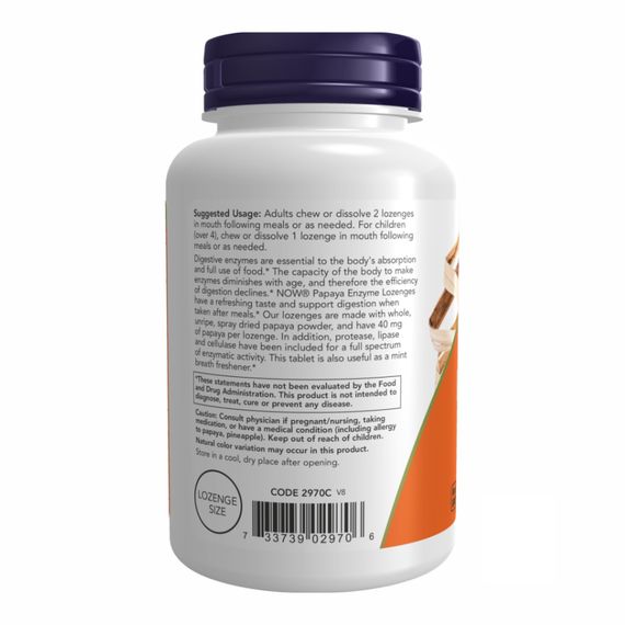 Papaya Enzyme - 180 tabs | Зображення 2
