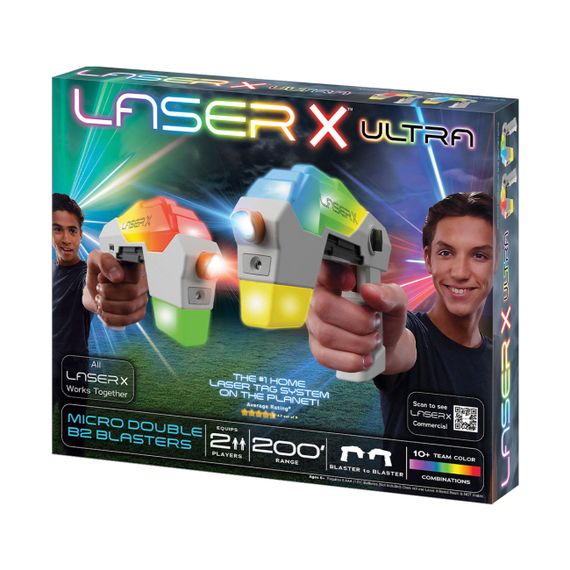 Ігровий набір 87551 для лазерних боїв - Laser X Ultra Micro для двох гравців, у коробці (6900007425940) | Зображення 1